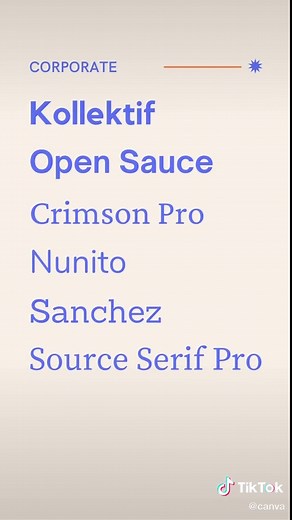 Cheat Sheet for Choosing Formal Fonts in Canva
