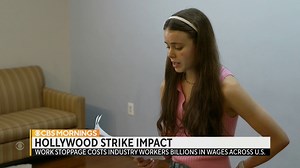 There is no end in sight for the strikes by actors and writers that have mostly shut down Hollywood — and productions across the U.S., including in Georgia, where tens of thousands of people who usually find jobs in the industry are now without work. https://cbsn.ws/3QrH9Pt | CBS Mornings