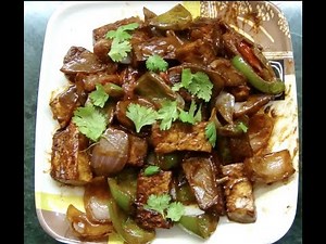 Chilli Paneer | How to make Dry chilli paneer recipe |