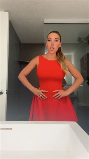 Taylor Mathis on Instagram: "Another day in Vegas, another outfit check! Dress is @sheinofficial Jewelry @roberto_coin"