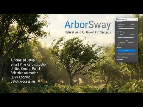 ArborSway | One-Click Wind for GrowFX