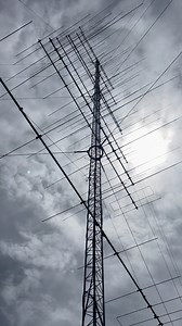 48K views · 1.1K reactions | Our annual maintenance on this beast! 96 elements on rotating tower in Jonesport, Maine! #HamRadioAdventure #hamradio #hamradio247 | Ham Radio 24-7 | Facebook