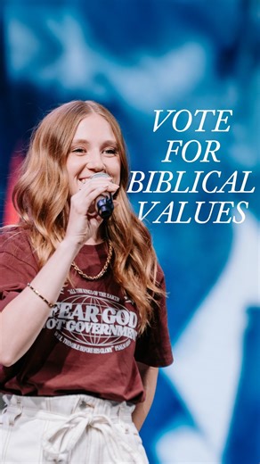 323K views · 43K reactions | VOTE BIBLICAL VALUES ️ We are at a...