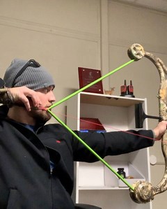 1.7K views · 16 reactions | All new DRAW STOP ACCESSORY coming out soon! I just wanted to make a little video showing how this nifty little accessory is going to add a lot of value to your AccuBow training. . It’s actually a 2-in-1 accessory that serves as a D-Loop while also allowing you to set your draw length and hit a back wall. I fricken love it! . Will be made available on AccuBow.com next month. Stay tuned! | AccuBow | Facebook