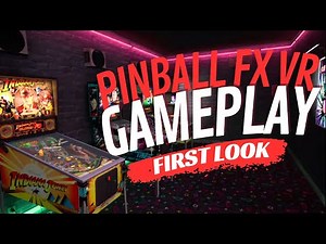 First Look! Zen Studio's VR Pinball Game for the Meta Quest | Pinball FX VR Review | X-Arcade