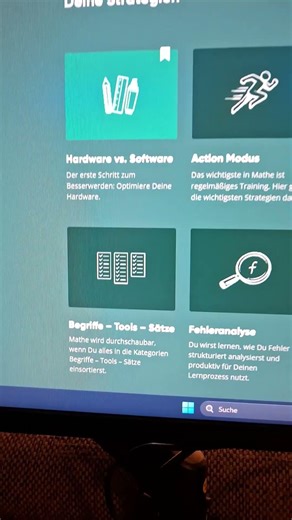 Math = Tools + Strategies