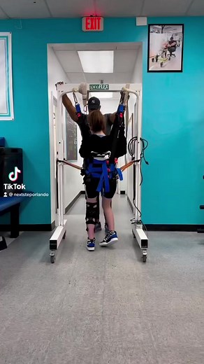 Meet our April #clientspotlight Kaylan! Kaylan is from North Carolina and makes the trip to visit NextStep Orlando for Activity-Based Therapy multiple times a year! As a child Kaylan loved to dance and play softball, but at the age of 10 she developed a brain aneurysm and endured two strokes. As a result, Kaylan lost nearly all motor skills, and is still working hard to regain her independence. Kaylan has made so much progress as well as life long friends with the staff and clients at NextStep! 