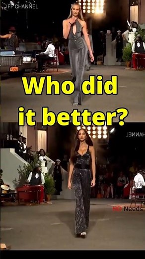 Candice Swanepoel and Yasmin Wijnaldum for ‪@TommyHilfiger‬ 2020 #model #runway #supermodel