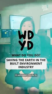 15K views · 171 reactions | The Built Environment industry has moved towards greater liveability and sustainability over the years. Find out how Jia Qi plays a pivotal role in saving the earth through innovative solutions for Integrated Facilities Management! #BuildSG #sgnews #youth #builtenvironment | Ministry of National Development | Facebook