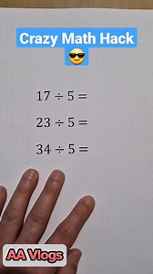 1.1M views · 10K reactions | Division Tricks #mathematics #tutorialvideo #fypシ゚viral #viralreels #divisiontricks #everyone #followers | AA Vlogs | Facebook