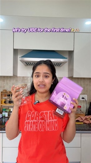 trying UBE for the first time from @ImpulseCoffees ❤️🥰🥤✨ #minivlog