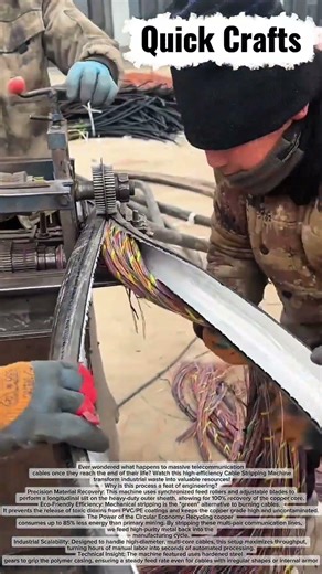 The Secret Inside Giant Cables! 😱⚙️ #shorts