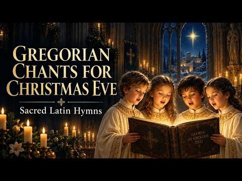 Gregorian Chants for Christmas Eve | Sacred Latin Hymns & Gentle Piano for Deep Prayer