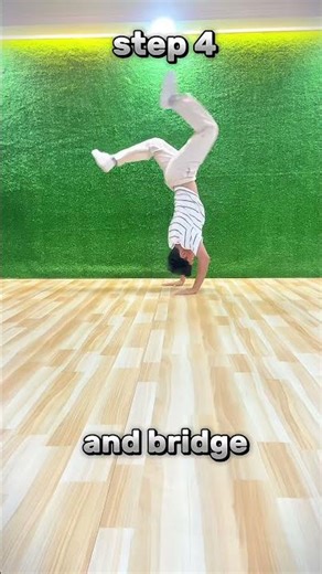 learn front handspring in 30 sec without enjury💪 #acrobatics #parkour #shorts