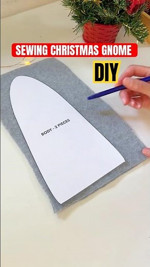 Viral Christmas Gnome 🎄✨ | Easy DIY Sewing Tutorial