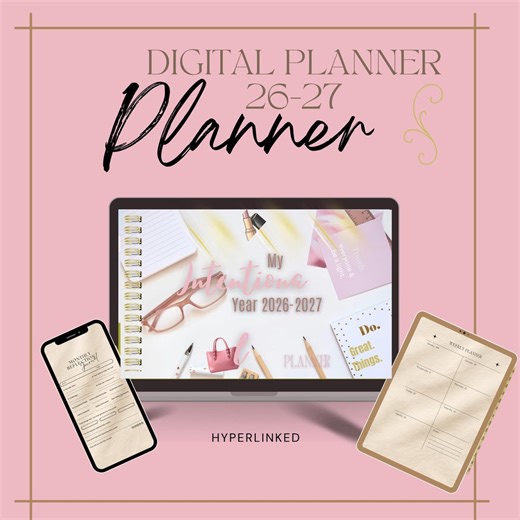 Affirmations Digital Planner Pdf | Goal Tracker, Mindset Journal, Hyperlinked Planner, Gifts for Her, Goodnotes & Notability, 2026 Planner - Etsy