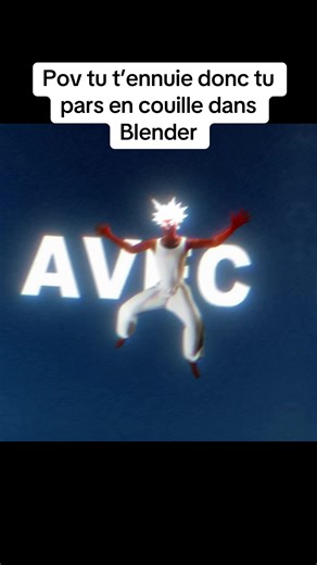 Cette fois les écriture sont faites dans Blender c’est dingue ce logiciel #3d #blender #art