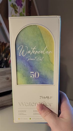 ​🎨 JusArt 50-Color Watercolor Set | The Ultimate Artist’s Palette ​Level up your art game with the JusArt 50-Piece Watercolor Set. Whether you’re a beginner looking for your first
