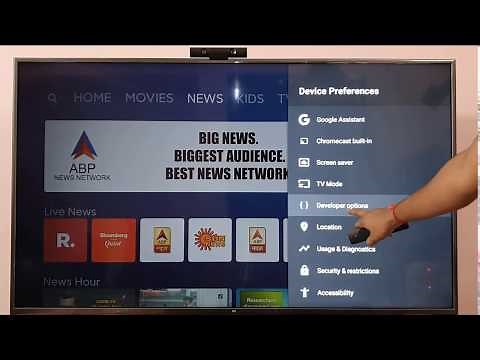 How to Enable Developer Options in SMART TV? USB Debugging Mode