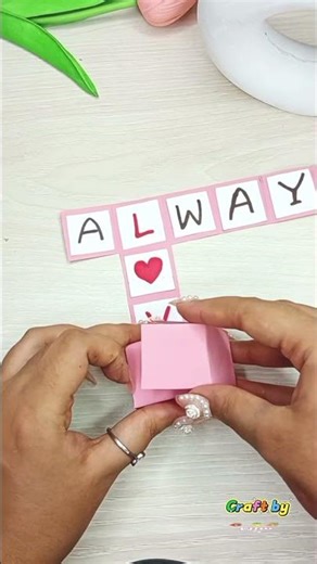 Cute Puzzles Gift Box ❤️ #diy #artandcraft #gift #shorts #craft