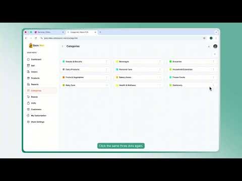 Categories, Brands & Units – Basics of Product Structure Setup | RIXBO POS Guide