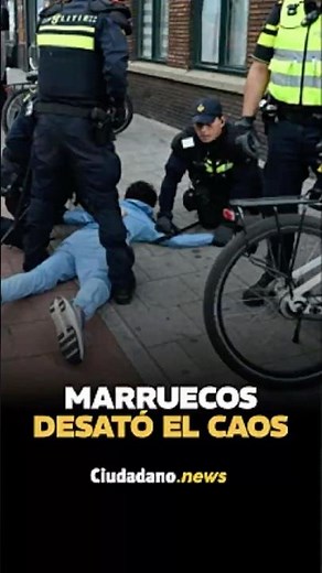 MARRUECOS eliminó a Países Bajos: graves incidentes en Europa