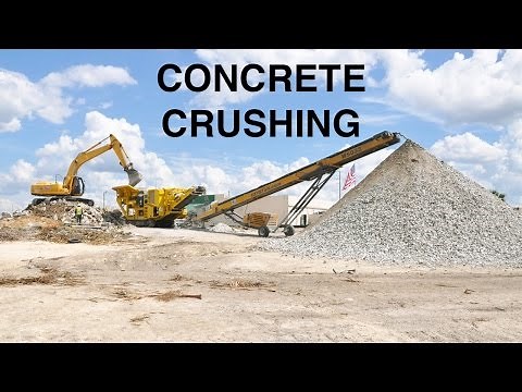 Concrete Crushing - Recycling Concrete