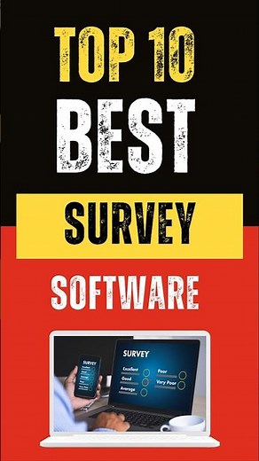 Best Survey Software: Top 10 Picks