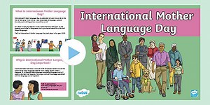 International Mother Language Day PowerPoint