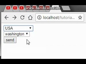 Add Values In Dropdown box Using Javascript | Add States in Dropdown When Countries Is Selected