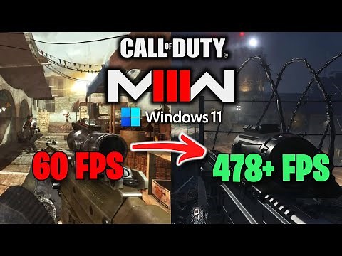 How to Optimize Windows 11 for MW3! - BOOST FPS Call of Duty Modern Warfare 3