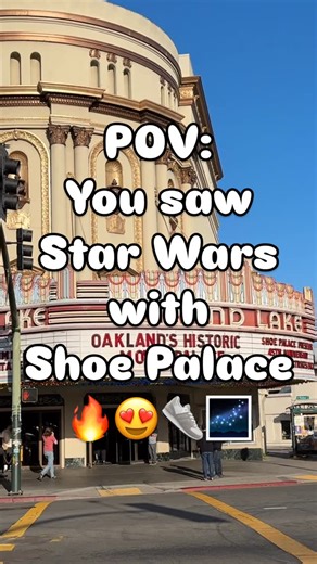 David Giongco on Instagram: "Shoe Palace had a free screening for Star Wars: The Empire Strikes Back in Oakland and it was fire! Exclusive merch available in Shoe Palace locations today. 🔥🎬🌌 #basketball #shoes"
