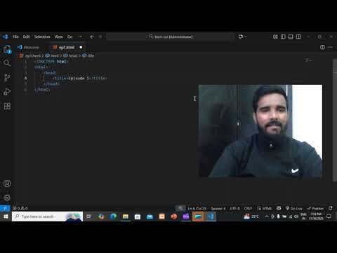 HTML Basics in 1 Minute | Create Your First Webpage | Marathi Coders