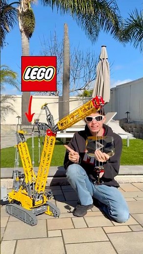 Can This LEGO Set Lift a DIAMOND PLAYBUTTON? ▶️