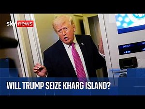 Trump makes new obliteration threat - as he claims to be talking to 'new regime' | Sky News coverage