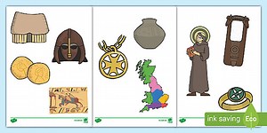 Anglo Saxons Cut Outs