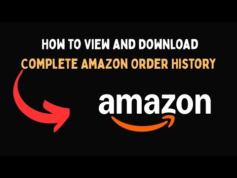 How to View and Download Complete Amazon Order History