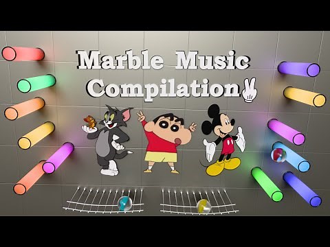 Marble Music Compilation 2 #marblemusic #satisfying