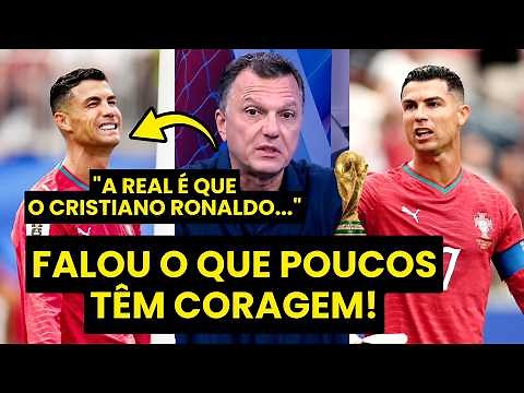 "É ATÉ ESTRANHO o que EU VOU FALAR, mas o CRISTIANO RONALDO pra mim..." MAURO CEZAR É DIRETO!