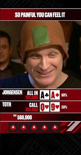 Toth has the BEST Poker Instincts #Shorts