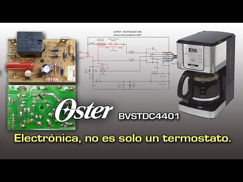 Cafetera Oster 4401, reparación, no es solo un termostato.