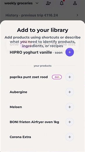 My shopping list knows what I buy 👀 | L1st