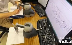 Tele-Writing using two Phantom Omni haptic devices