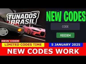 *NEW CODES* [2M VISITS] Tunados Brasil ROBLOX | LIMITED CODES TIME | JANUARY 5, 2026