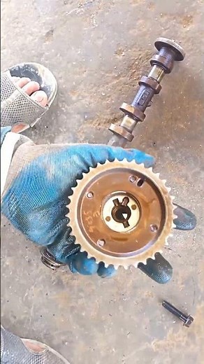Camshaft Gear Remove | Mechanic Trick to Do It Fast | How to Remove Camshaft Gear | Real Garage Work