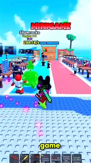 market and mine game tsunami brainrots 😁 #roblox