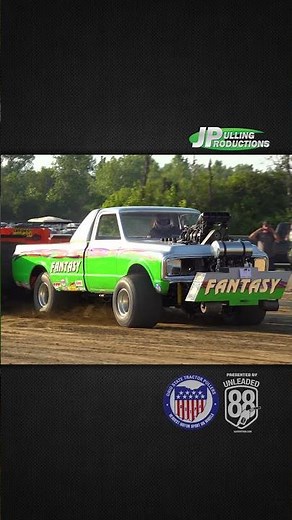"Fantasy" SCS Gearbox Super Modified 4wd Truck! #OSTPApull #ProPulling #Truck #4x4 #Supercharged