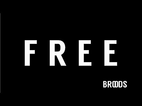 Broods - Free (Lyrics Video)