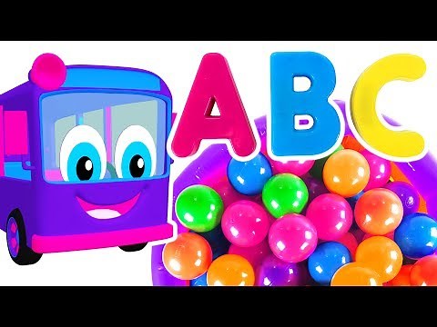Learn Colors of the Alphabet | Teach ABC Song & Colours Rhymes for Children | Learning Toys for Kids
