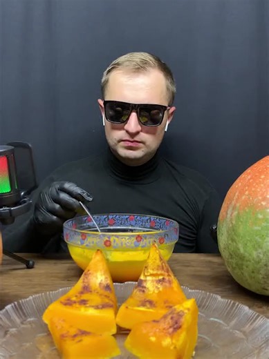 ✨ “Ultra-satisfying pumpkin ASMR — mixing, cutting, and pure calm 🎃🎧 #asmr #foodasmr #mukbangasmr #pumpkinasmr #relaxingsounds #satisfying #calmingvideo #tiktokasmr